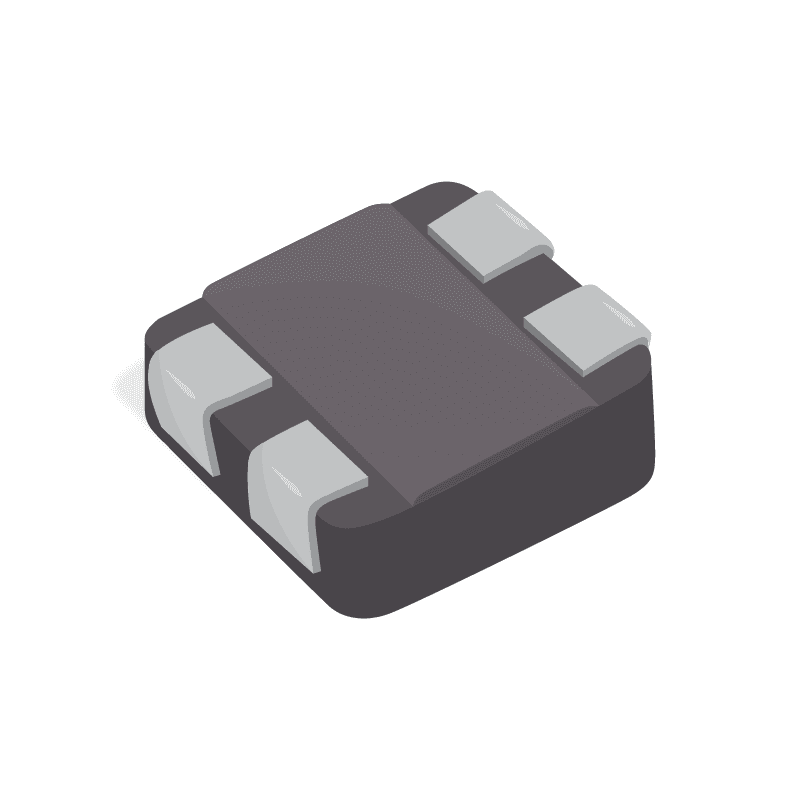 ACM Series 1808 900 Ohm 2 A 0.06 Ohm DCR 50 V SMD Common Mode Choke