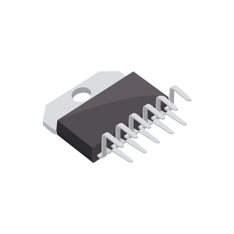 H-Bridge DC Motor Driver 11-Pin (11+Tab) TO-220 Rail