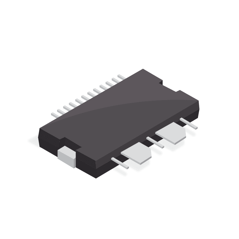 RF Power Amplifier Single 3200MHz to 4000MHz 28.9dB 17-Pin TO-270WB Thru-Hole T/R