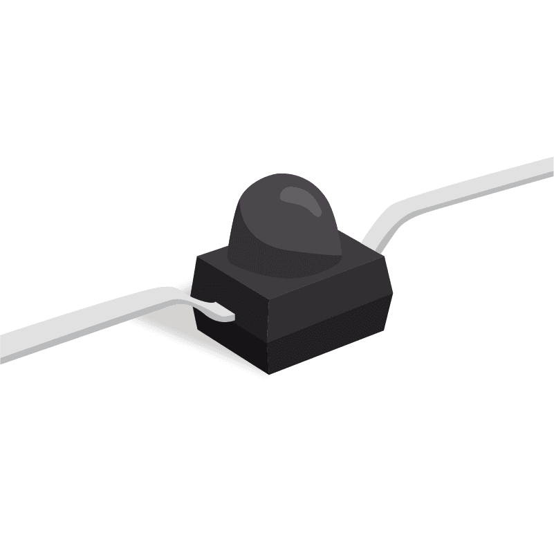 VEMD2000X01 Series ±15° 940 nm 750 to 150 nm SMT Domed Silicon PIN Photodiode