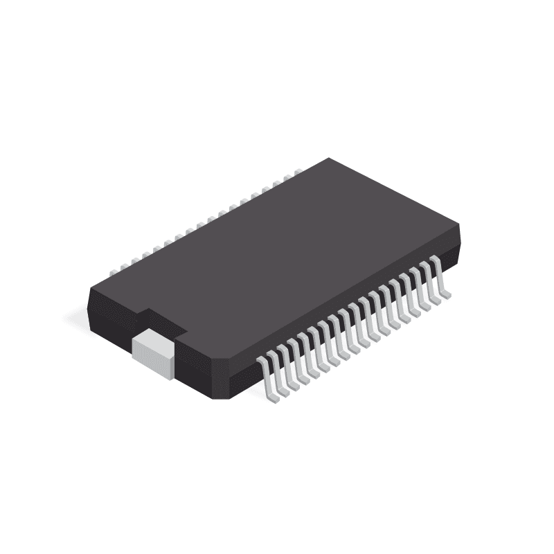 70-V max, 9.7A peak 3-phase motor driver with heatsink connection 36-HSSOP -40 to 85