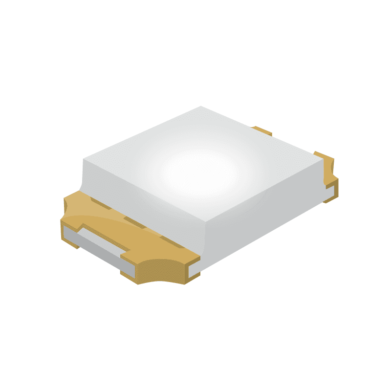LED Uni-Color Green 2-Pin Chip 0402(1006Metric) T/R