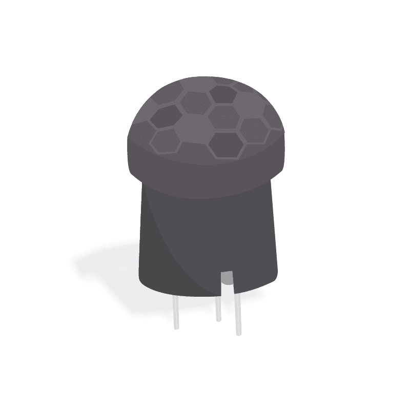 PaPIRs MOTION SENSOR VZ series 170uA (Black) 12m detection range