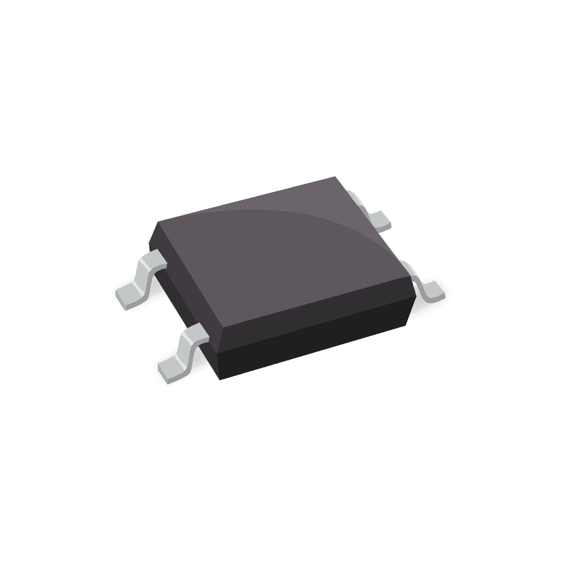 Relay Ssr 50MA 1.5V Dc-in 0.5A 60V Ac/dc-out 4-PIN Sop T/R