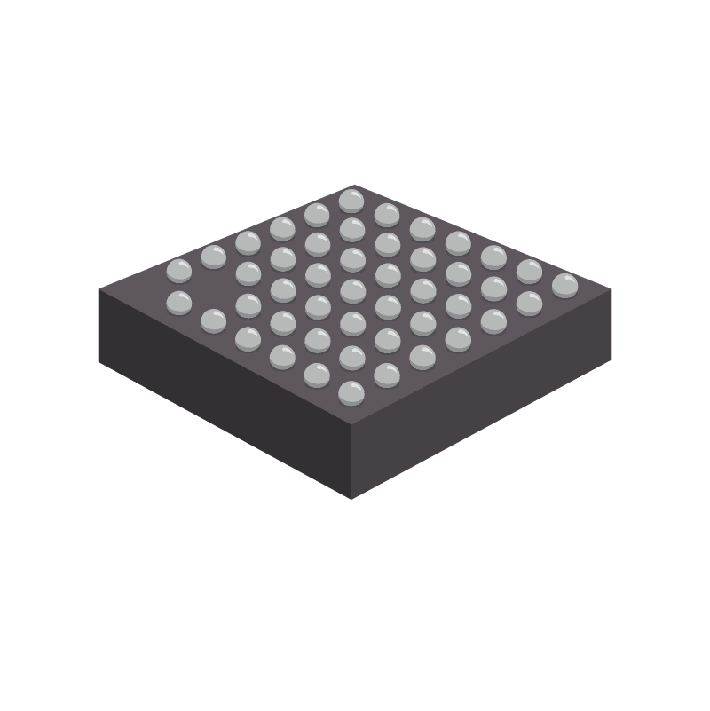 Ultra Low Power Bluetooth 5 System-On-Chip 1.62V to 3.6V 2Mbps 47-Pin HVQFN T/R