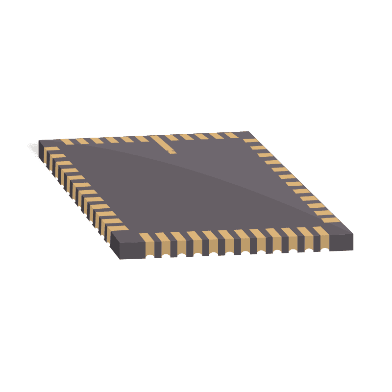 CMOS Sensor, 2592 Horiz pixels, 1944 Vert pixels, 14fps, 0.35-2.30V, Square, Surface Mount