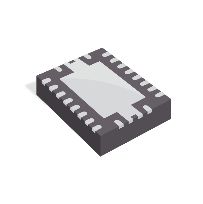 1-cell 2-A Li-ion linear battery charger, Power Path, Output regulated to 4.4V 20-VQFN -40 to 85