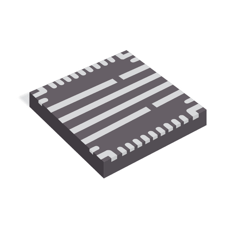 Dual channel constant-Voltage and constant current controller with SPI 32-VQFN -40 to 125