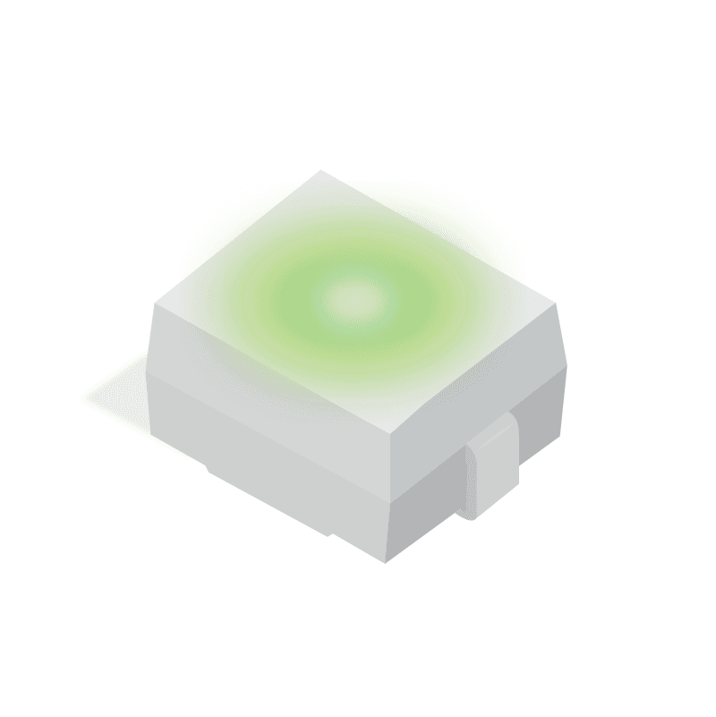 Led SMD Standard PLCC-2 Led Grn