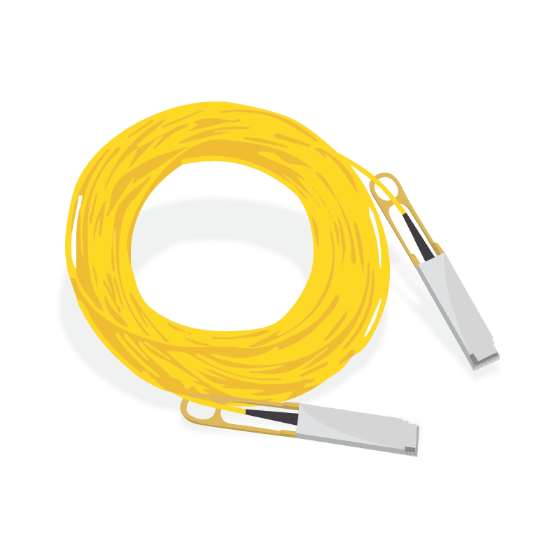 Single-Mode Passive Fiber Cable