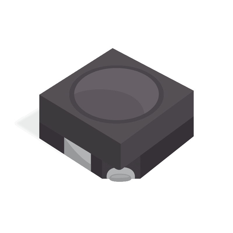 Inductor Power Shielded Wirewound 100uH 20% 100KHz 16Q-Factor Ferrite 2.5A 135mOhm DCR T/R