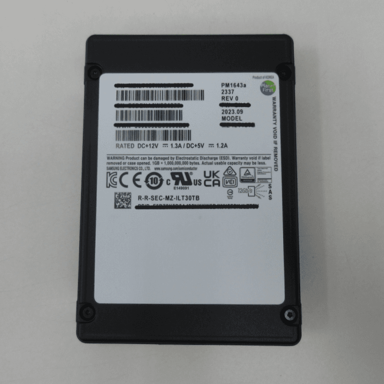Shop Samsung MZILT1T9HBJR-00007 Server Solid State Drives