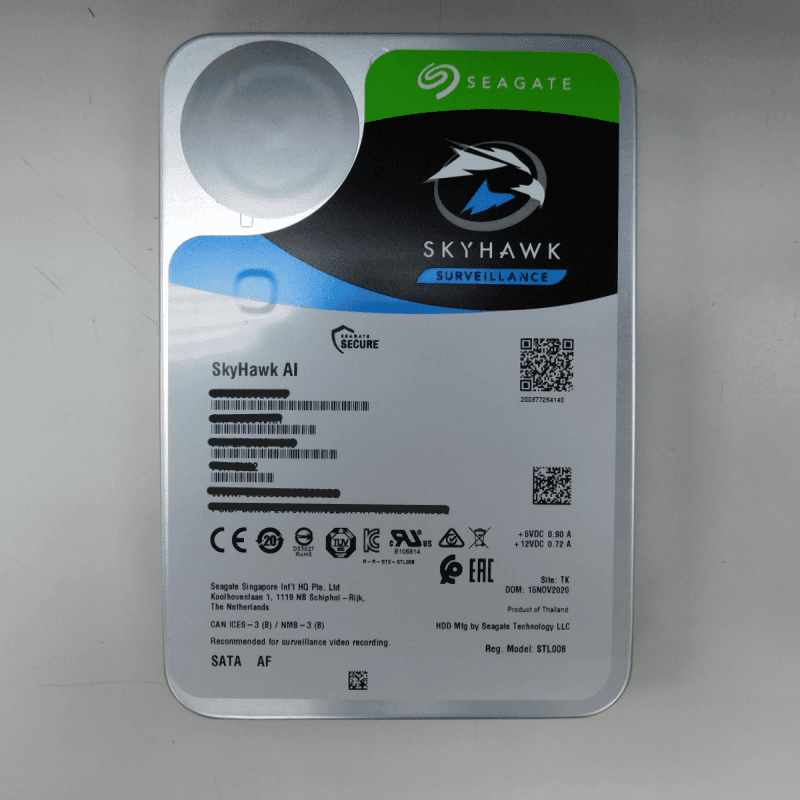 Hdd 12tb Seagate SkyHawk AI 12TB Surveillance Hard Drive - 7200