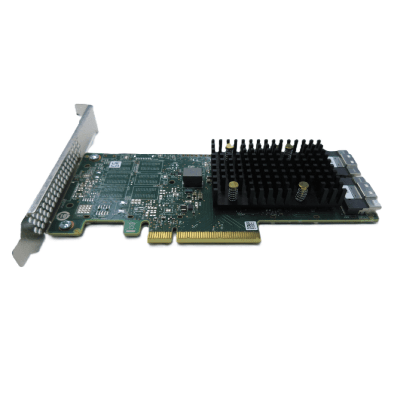 PCIe Gen 4.0 Tri-Mode Storage Host Bus Adaptor with 16 Internal Ports 12Gb/s SAS 6Gb/s SATA 8.9W 12V