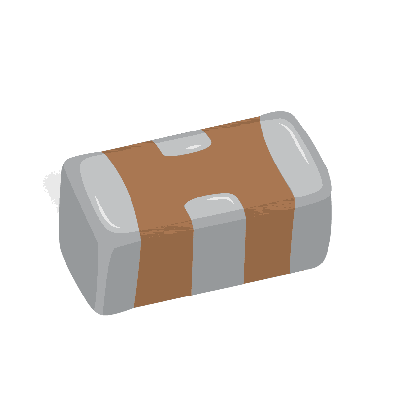 1F Feed Through Capacitor 100V 6A 1206 (3216 Metric), 4 PC Pad