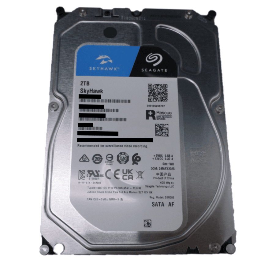 2TB SkyHawk 3.5" 7200 RPM SATA III Hard Disk Drive