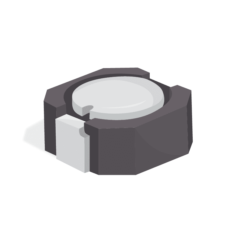 Inductor Power Shielded Wirewound 470uH 20% 100KHz Ferrite 0.17A 5.28Ohm DCR Automotive T/R