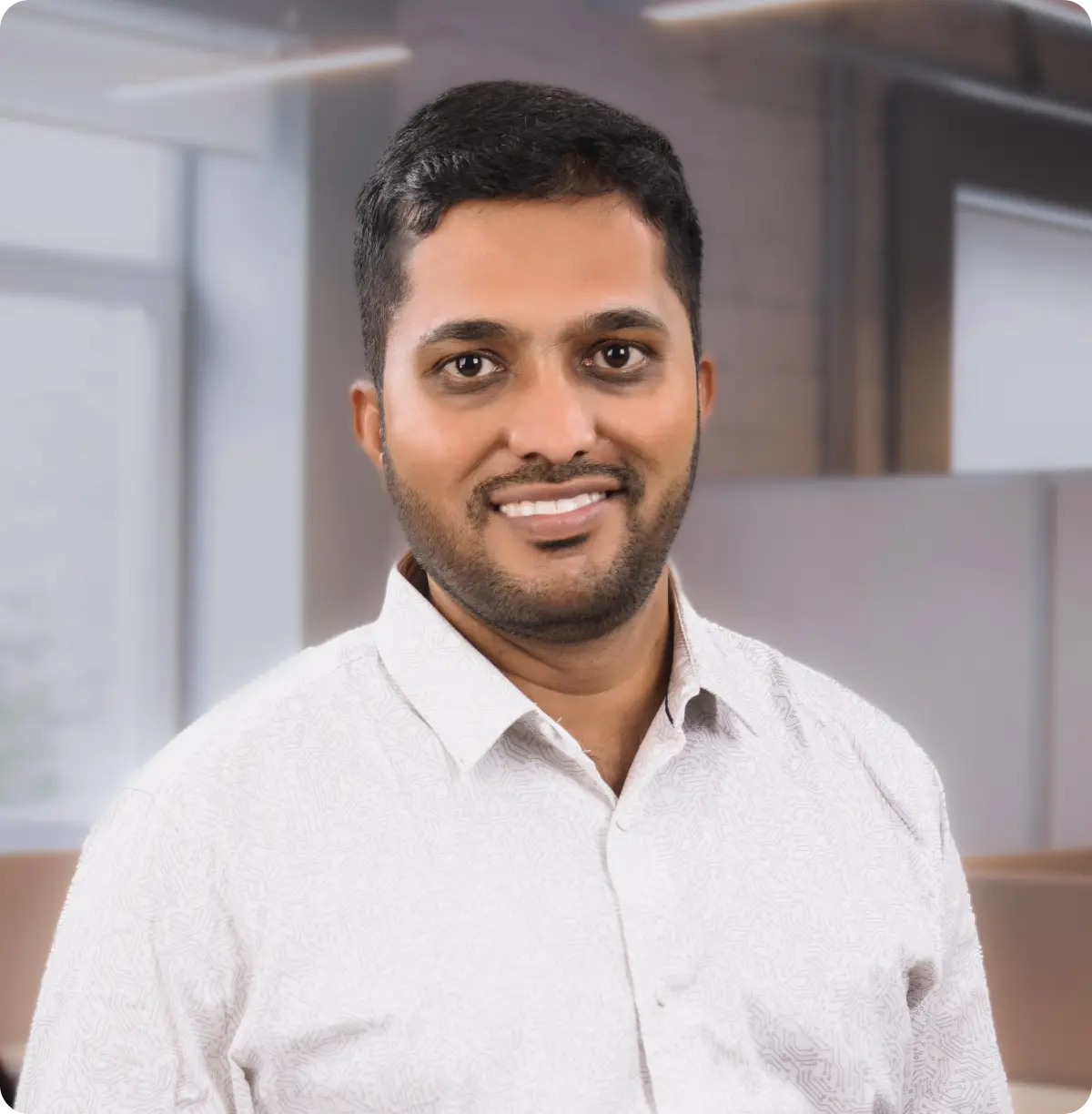 Headshot of Jeevanandam Krishnaswamy