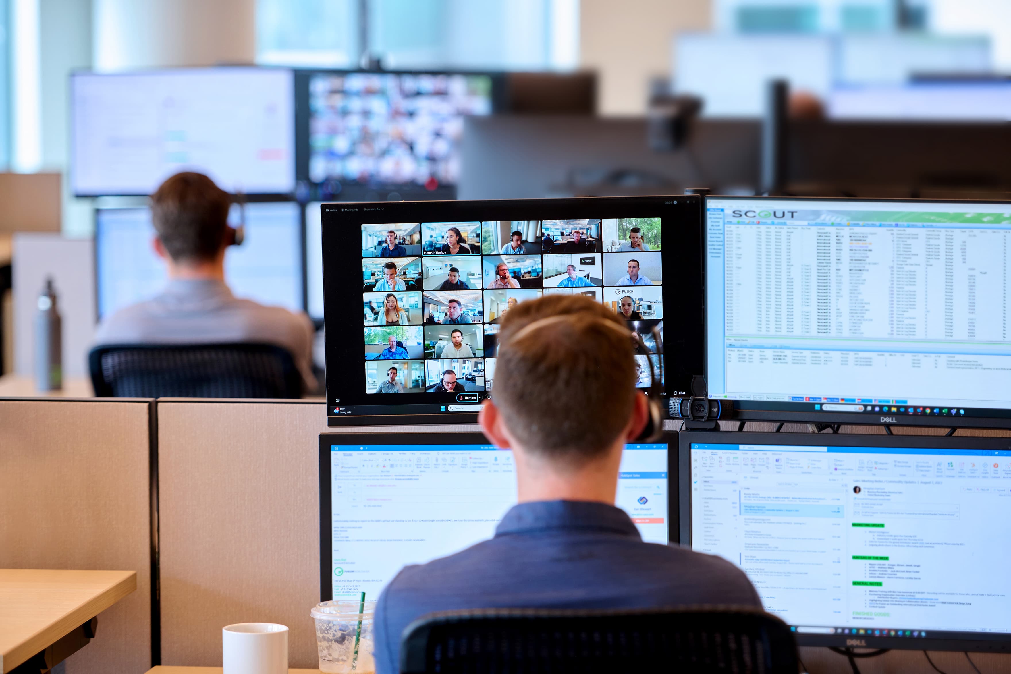 Zoom meeting with RMS