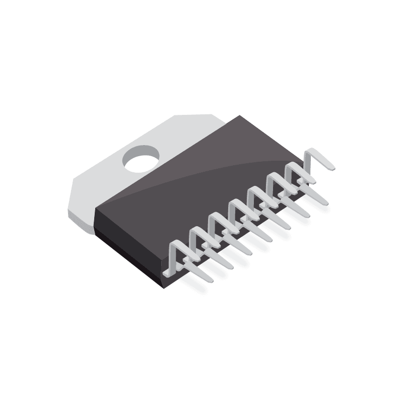 3A, 55V DMOS Full-Bridge Motor Driver 15-TO-220 -40 to 125