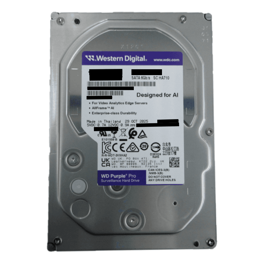 12TB Purple Pro Hard Drive