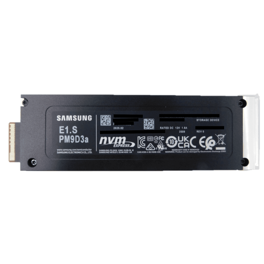 PM9D3a Series 7.68TB E1.S PCIe 5.0 x4 NVMe SSD
