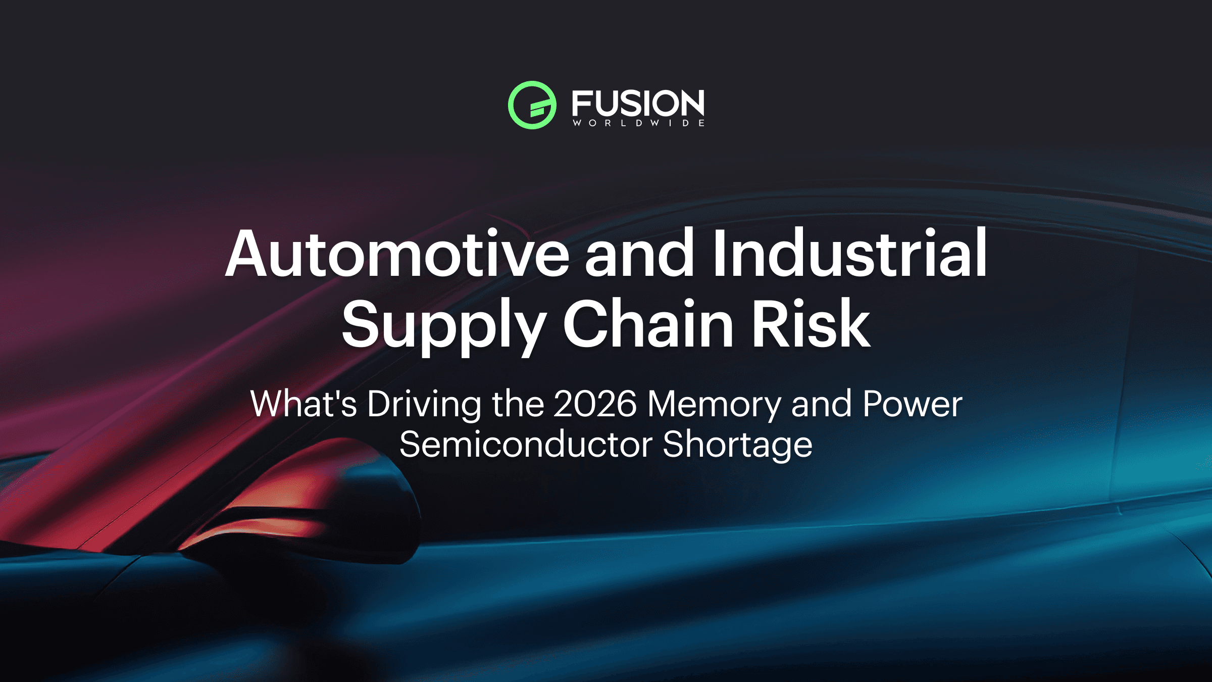 Automotive and Industrial Supply Chain Risk