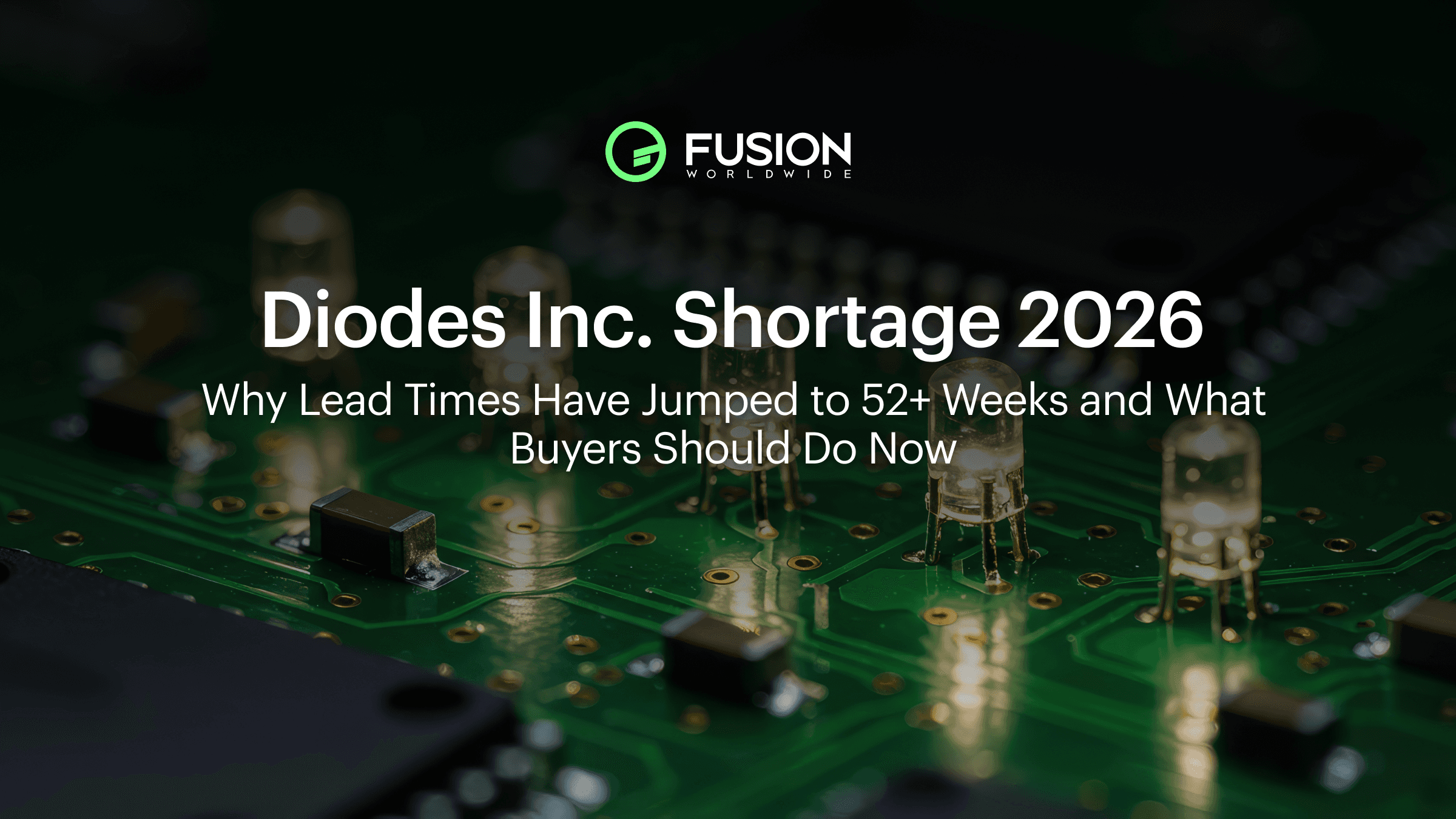 Diodes Inc. Shortage 2026